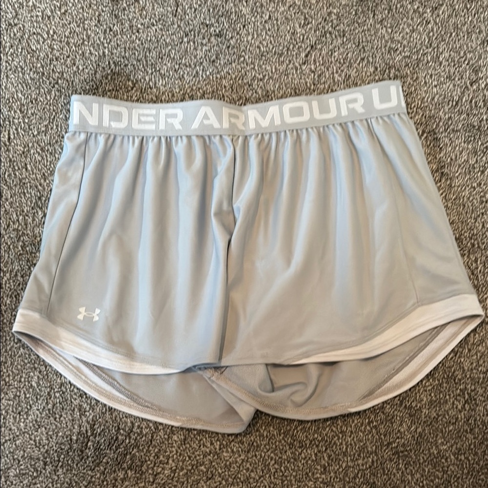 Under Armour Gray Athletic Performance Shorts